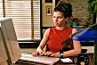 Cordy works at the computer
