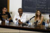 Il cast di Grey's Anatomy durante la conferenza stampa a Milano il 6 luglio 2006